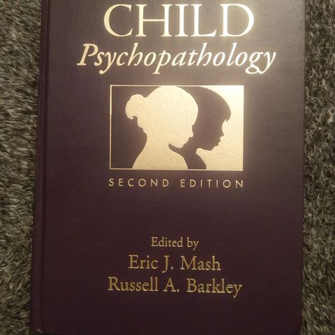 Child psychopathology - Eric J. Mash & Russel Barkley