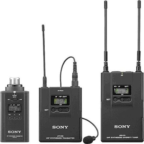Til leie: Sony UWP-V6 trådløs mikrofonsett, 2 sendere og 1 mottaker