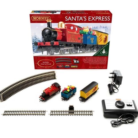 Tilbud! Hornby Togbanesett Santa´s Express