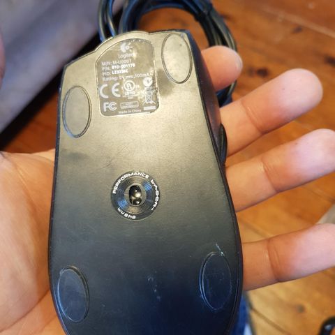 Pc wired logitech pc mouse