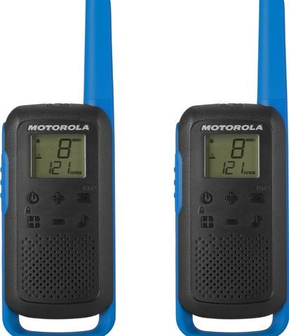 Motorola T62 Talkabout Walkie Talkie - Blå
