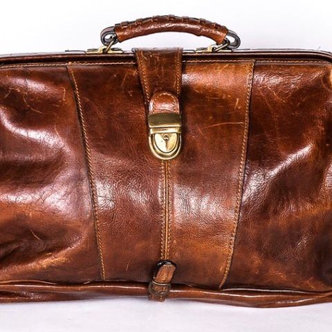 Old Angler Italian Leather - Reisebag/Weekend bag