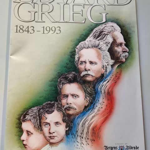 Edvard Grieg, - Hefte utgitt av Bergens Tidende