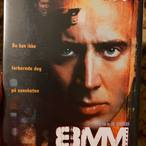 8 mm (norsk tekst) DVD - Nicolas Cage