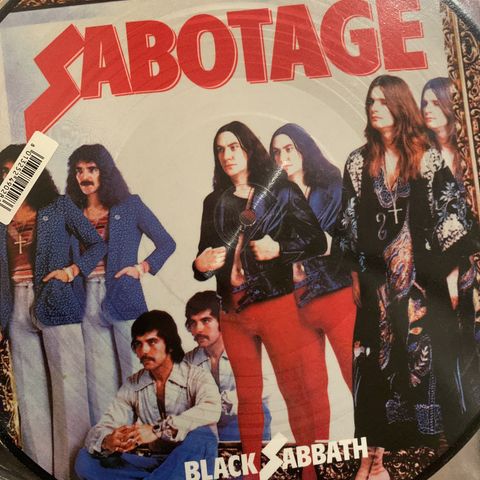 Black sabbath - Sabotage - pic lp