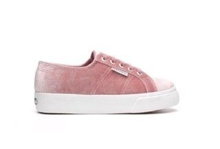 Superga Velvet , Dusty rosa str 38. Som nye!