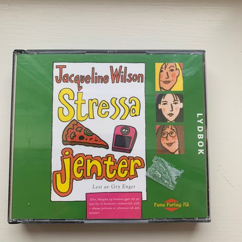 Jaqueline Wilson Stressa jenter lydbok/CD ungdomsbok