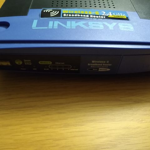 Linksys, Cisco WRT54GL router