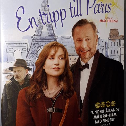 DVD.EN TRIPP TIL PARIS.Fransk film.