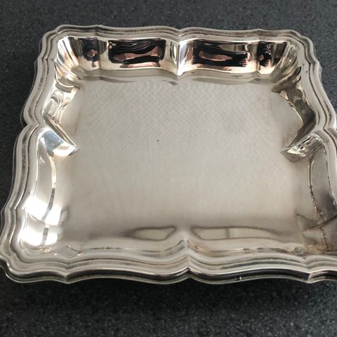 Vintage. Silver Plated - Lite fat/skål fra Brama England