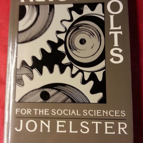 Elster: Nuts and bolts - for the scocial sciences