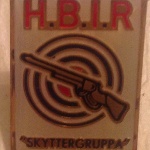 Hamar Skyttergruppa H.B.I.R pin