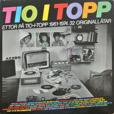 tio I Topp: Ettor På Tio-I-Topp 1961-1974 - 32 Originallåtar