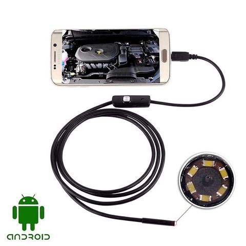 Endoskopkamera 7MM Micro USB Mini Videokameraer Laptop Android-mobiltelefoner