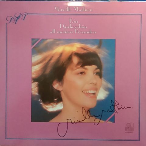 Mireille Mathieu - Ein Dankeschön All Meinen Freunden (Club edition) (LP)