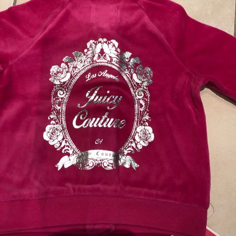 Juicy Couture velour jakke & bukse Str 12-18 mnd (helt ny)