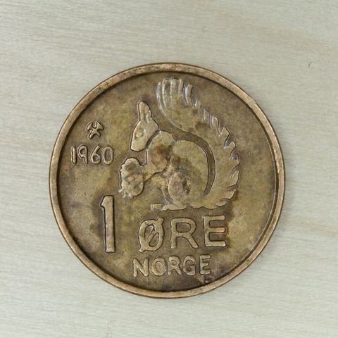 1 øre 1960 Norge   (394)