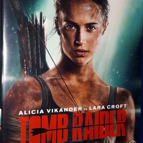 1 BLU RAY-1 DVD.TOMB RAIDER.1 stk.Uåpnet.