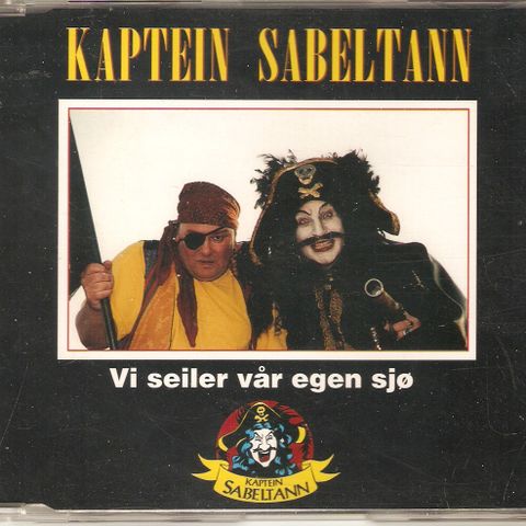 Kaptein Sabeltann - Vi Seiler Vår Egen Sjø - CD-Singel - Sjelden