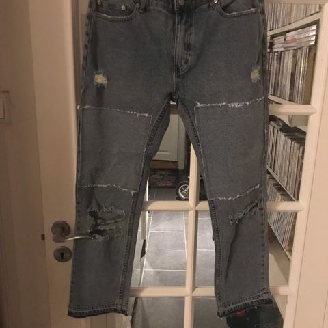 Jeans str.;29/30,pris.:100kr(post 69kr)