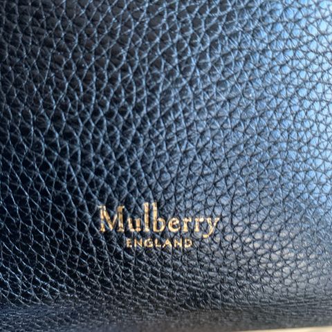 Mulberry Camden small classic grain black leather Kjøpt i 2018 på Zap