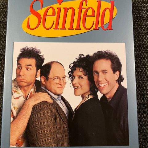 SEINFELD sesong 1+2 og sesong 6. DVD