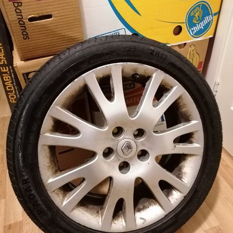 Alu-felger Silverstone 225/45/ZR17