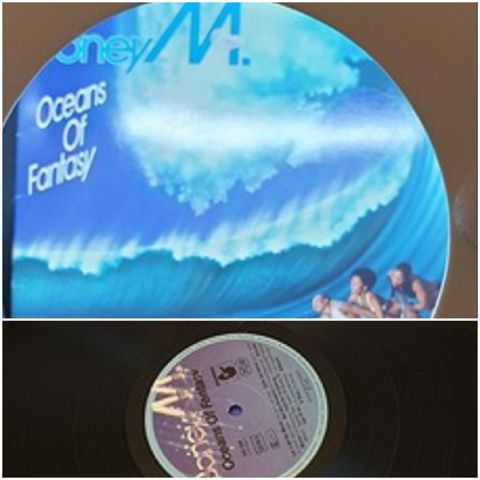 VINTAGE LP/VINYL  AV BONEY M. / OCEANS OF FANTASY