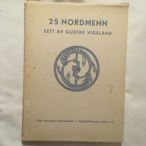 BokFrank: 25 nordmenn sett av Gustav Vigeland (1949)