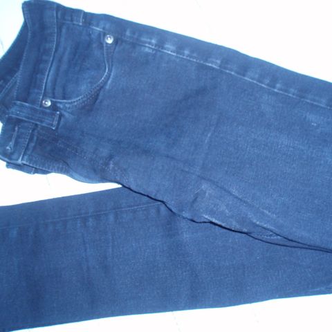 Svart NUDI Jeans (Skinny) High Kai W25 L32