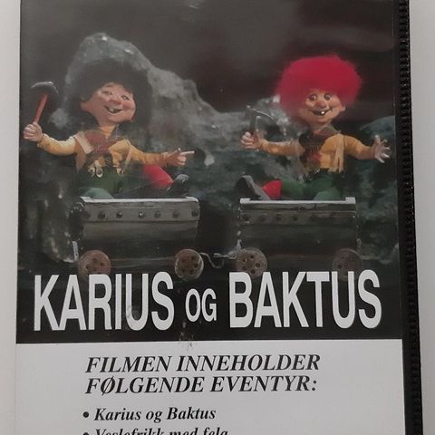 VHS : KARIUS OG BAKTUS.