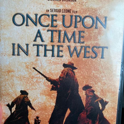 Once upon a time in the west (norsk tekst) Sergio Leone