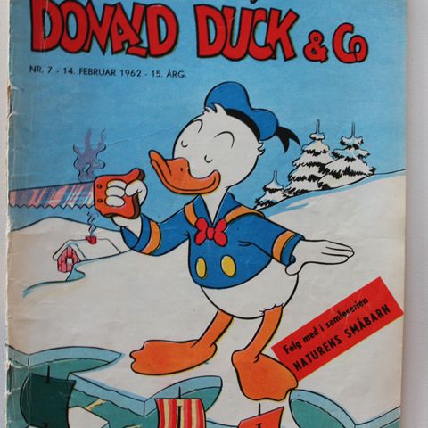 DONALD DUCK BLADER 1962