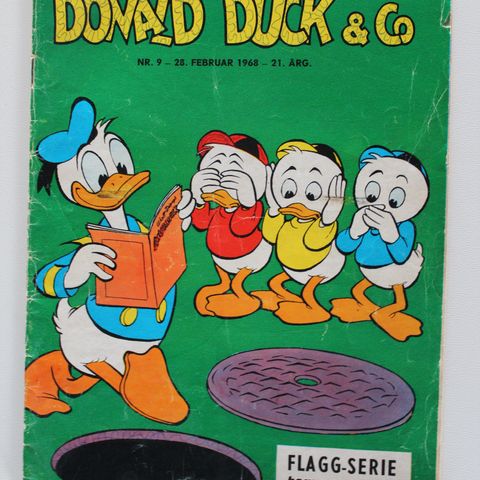 DONALD DUCK BLADER 1968