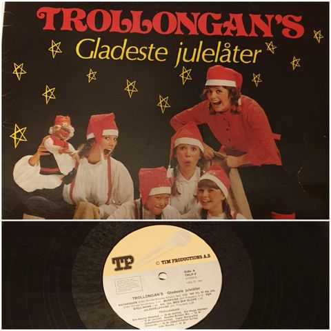 RETRO/ VINTAGE LP-VINYL FRA TROLLONGAN'S GLADE JULELÅTER 