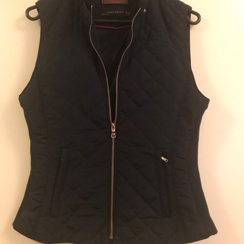 Zara damevest navy str 36 / S / XS