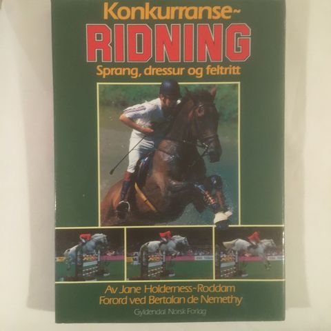 BokFrank: J. H. -Roddam; Konkurranseridning; Sprang, dressur og feltritt (1990)