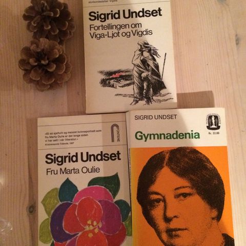 Sigrid Undset. Bøker