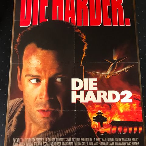 Die Harder kinoplakat 1988