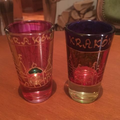 1 shotteglass fra Krakow