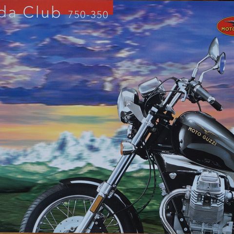 Moto Guzzi Nevada Club 350/750 brosjyre