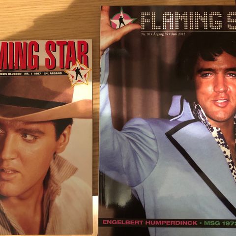 Elvis Presley - Flaming Star fanklubblader