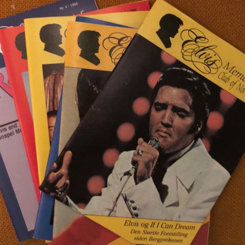 Elvis Presley - Elvis Memorial fanklubblader