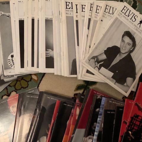 Elvis Presley - Elvis News fanklubblader