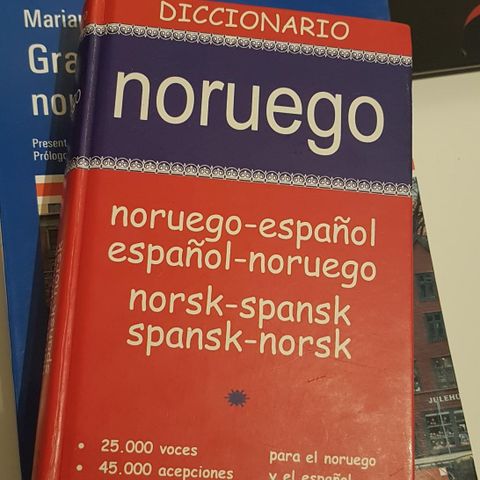 Spansk ordbok til spansk elever