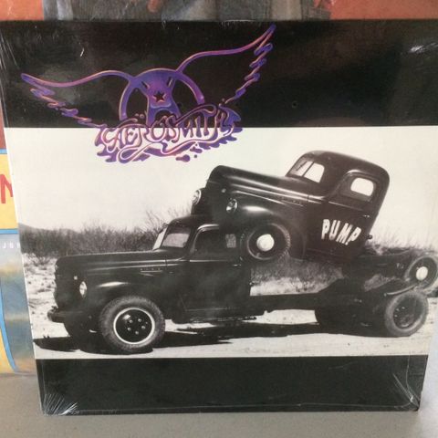 Aerosmith - Pump - Lp USA først press Sealed Club edition 1989