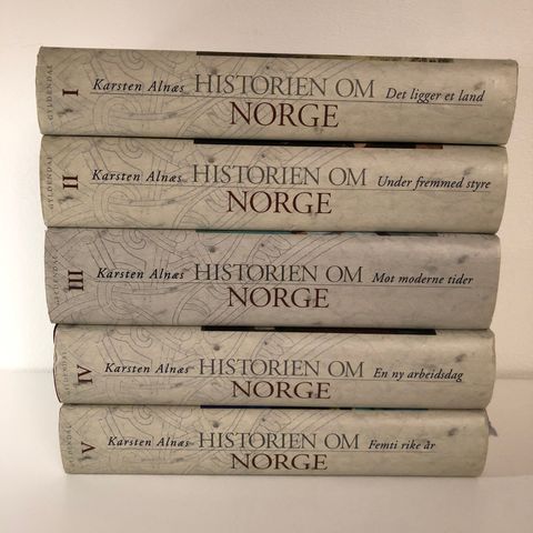 Historien om Norge (Bind 1-5)