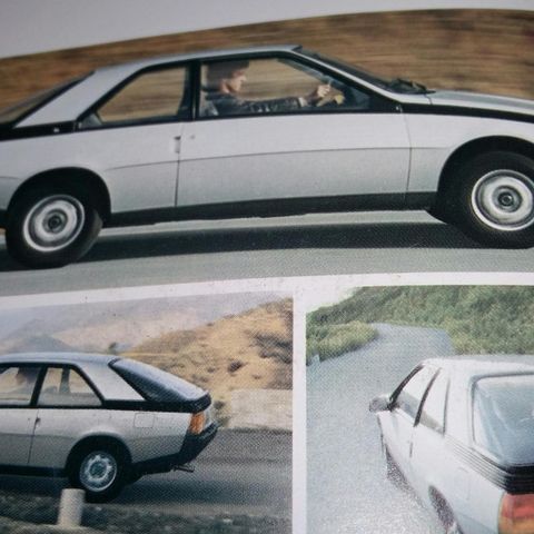 Renault Fuego salgs brosjyre på norsk!