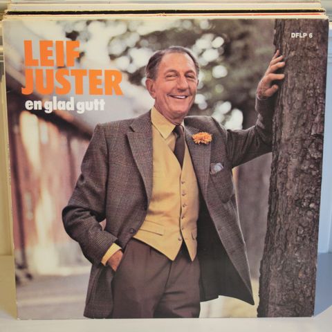 Lp/vinyl Leif Juster "En glad gutt"