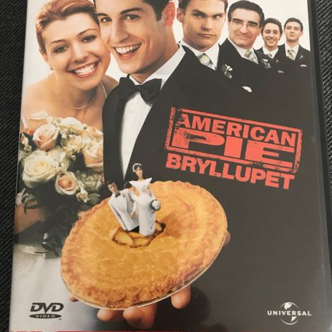 4 stk American Pie filmer på DVD